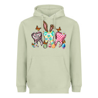 Matcha Happy Easter Day teeth Heavyweight Hoodie - HowdyJamesFarm