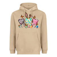 Mushroom Happy Easter Day teeth Heavyweight Hoodie - HowdyJamesFarm