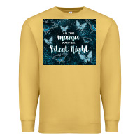 Antique Gold all this mama want is a silent night Premium Sweatshirt - TumblerDesignByShophia