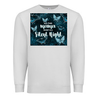 Dove Grey all this mama want is a silent night Premium Sweatshirt - TumblerDesignByShophia
