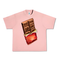 Salmon chocolate Urban Heavy Tee - AdoDesignShop