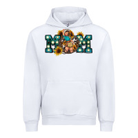 White Western Mom Mother's Day Urban Hoodie - FaDigitalArtStudio