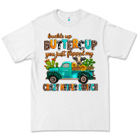 White buckle up buttercup you just flipped my crazy heif Premium Tee - AdoDesignShop