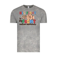 Cloud Rock his fight is my fight autism awareness Vintage Tee - MaliasSmallBusiness