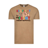 Vintage Coffee his fight is my fight autism awareness Vintage Tee - MaliasSmallBusiness