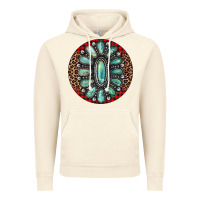 Vintage Artic turquoise gemstone christmas ornament Vintage Hoodie - Jasminsmagicworld