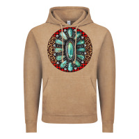 Vintage Coffee turquoise gemstone christmas ornament Vintage Hoodie - Jasminsmagicworld