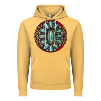 Vintage Mustard turquoise gemstone christmas ornament Vintage Hoodie - Jasminsmagicworld