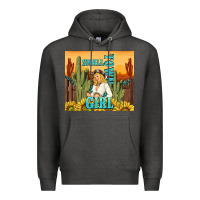 Charcoal Heather small town girl Premium Hoodie - TumblerDesignByShophia