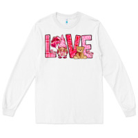 White love with gnome Long Sleeve Tee - NancyCooperArtShop