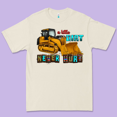 A Little Dirt Never Hurt Premium Tee Designed By Adodesignshop