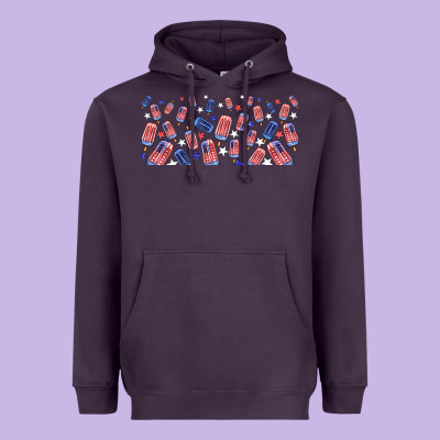 American Popsicle Heavyweight Hoodie Designed By Tumblerdesignbyshophia