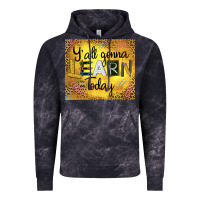 Cloud Black Western Y'all Gonna Learn Today Vintage Hoodie - LillyAllenDesigns