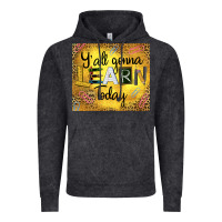 Vintage Black Western Y'all Gonna Learn Today Vintage Hoodie - LillyAllenDesigns