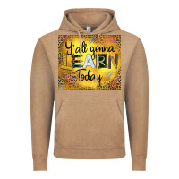 Vintage Coffee Western Y'all Gonna Learn Today Vintage Hoodie - LillyAllenDesigns