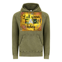Vintage Olive Western Y'all Gonna Learn Today Vintage Hoodie - LillyAllenDesigns