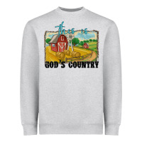 This Is God's Country Heavyweight Sweatshirt | Teevron