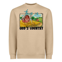Mushroom this is god's country Heavyweight Sweatshirt - MaliasSmallBusiness