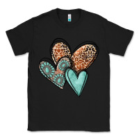 Black western love hearts Classic Tee - MaliasSmallBusiness
