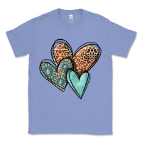 Colony Blue western love hearts Classic Tee - MaliasSmallBusiness