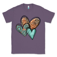 Lavender western love hearts Classic Tee - MaliasSmallBusiness