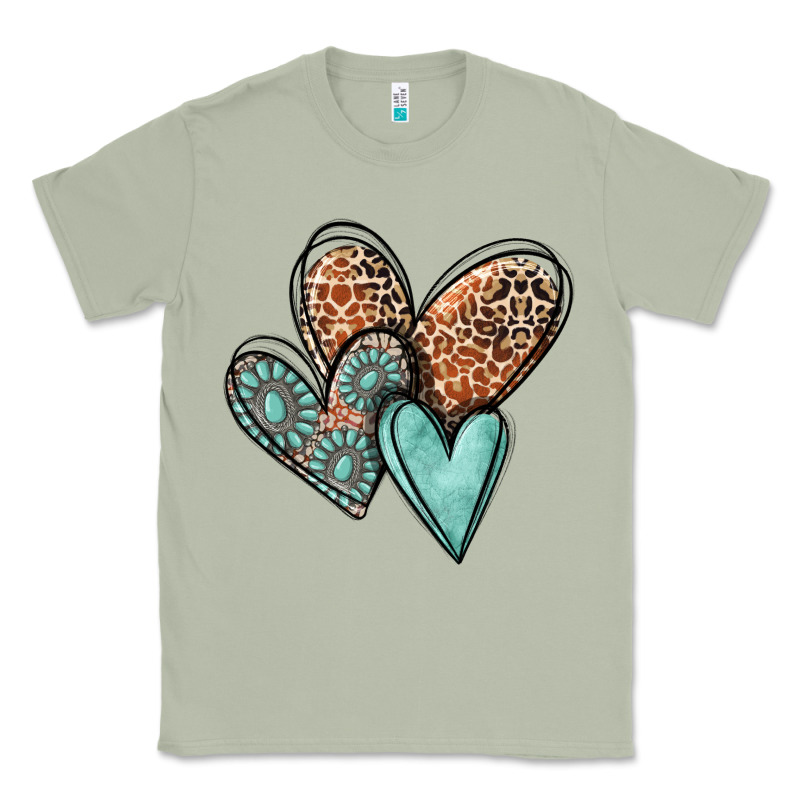 Western Love Hearts Classic Tee by MaliasSmallBusiness | Teevron