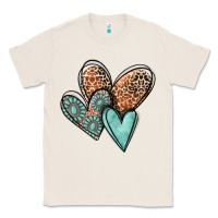 Natural western love hearts Classic Tee - MaliasSmallBusiness