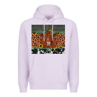 Lilac red angus leopard Premium Hoodie - JahusDesignShop