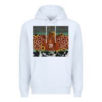 White red angus leopard Premium Hoodie - JahusDesignShop