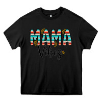 Black mama vibes Heavy Core Tee - CowhideDigitalArt
