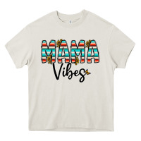 Cream mama vibes Heavy Core Tee - CowhideDigitalArt