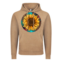 Vintage Coffee sunflower christmas ornament Vintage Hoodie - Jasminsmagicworld