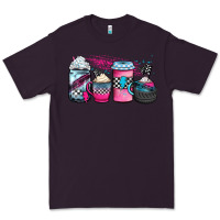 Plum racing coffee cups Premium Tee - JahusDesignShop