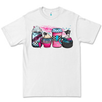 White racing coffee cups Premium Tee - JahusDesignShop