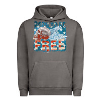 Pigment Tornado Born to be free Urban Hoodie - FaDigitalArtStudio
