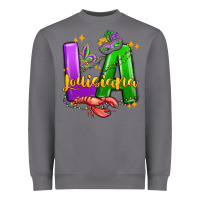 Storm louisiana mardi gras Heavyweight Sweatshirt - MaliasSmallBusiness