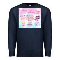 Navy a fun thing to do today is not talk to me Premium Sweatshirt - TumblerDesignByShophia