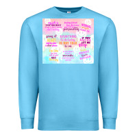 Ocean Blue a fun thing to do today is not talk to me Premium Sweatshirt - TumblerDesignByShophia