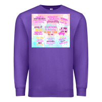 Purple a fun thing to do today is not talk to me Premium Sweatshirt - TumblerDesignByShophia