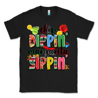 Black chip dippin' margarita sippin' Classic Tee - JahusDesignShop