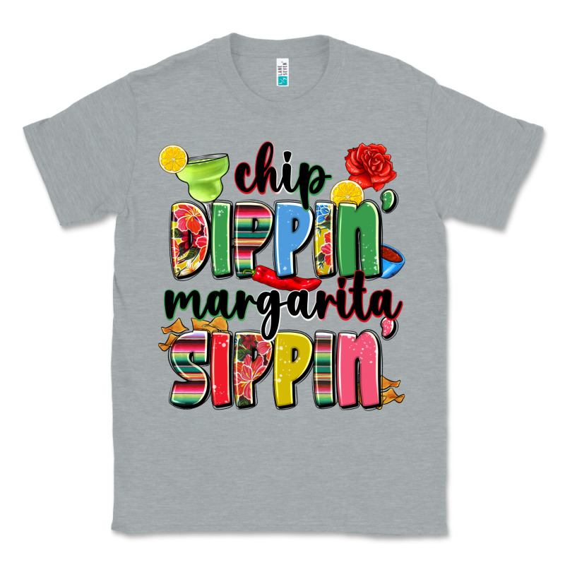 Chip Dippin' Margarita Sippin' Classic Tee by JahusDesignShop | Teevron