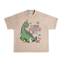 French Oak bunny saurus rex Urban Heavy Tee - MaliasSmallBusiness