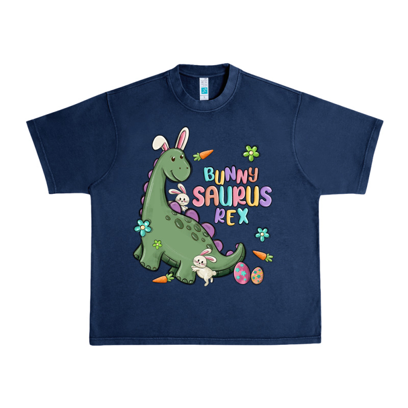 Bunny Saurus Rex Urban Heavy Tee by MaliasSmallBusiness | Teevron