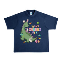Navy bunny saurus rex Urban Heavy Tee - MaliasSmallBusiness