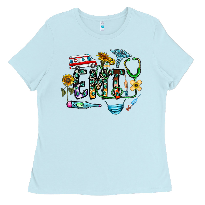 Emt Ladies Tee by CowhideDigitalArt | Teevron