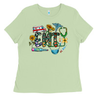 Matcha emt Ladies Tee - CowhideDigitalArt