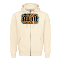 Sandshell Leopard Patterned Mini Tried Zipper Hoodie - Bettercallsaul