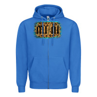 True Royal Leopard Patterned Mini Tried Zipper Hoodie - Bettercallsaul