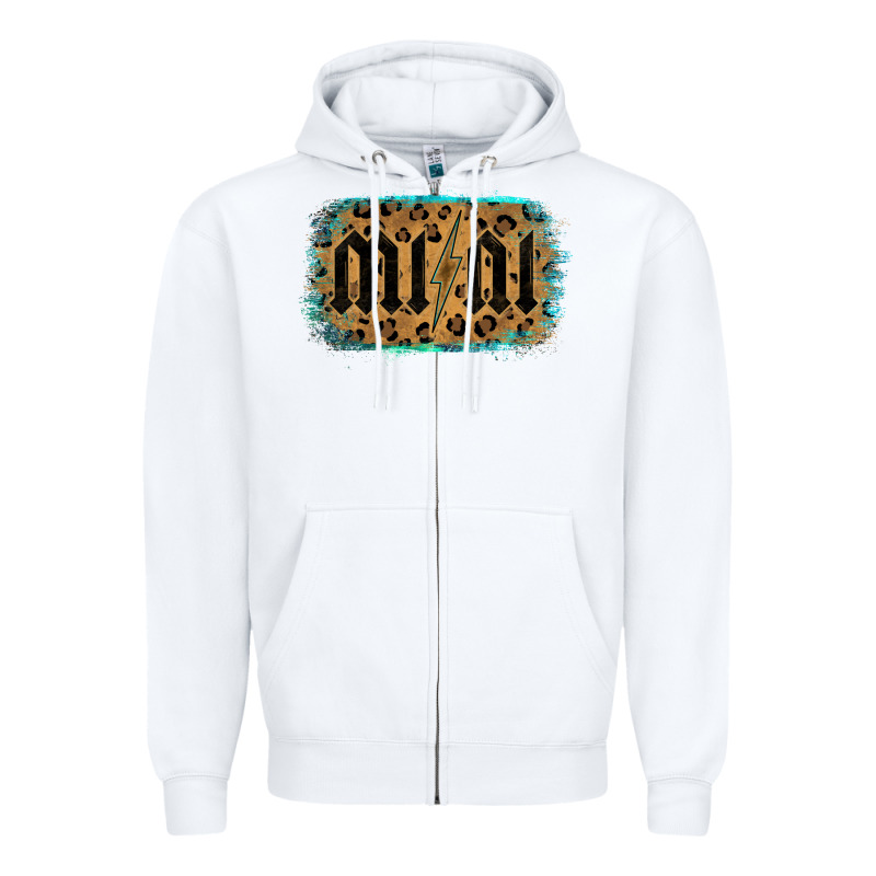 Leopard Patterned Mini Tried Zipper Hoodie by Bettercallsaul | Teevron