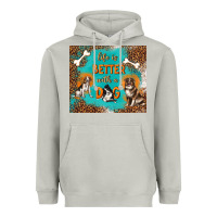 Moon Dust life is better with a dog Heavyweight Hoodie - TumblerDesignByShophia